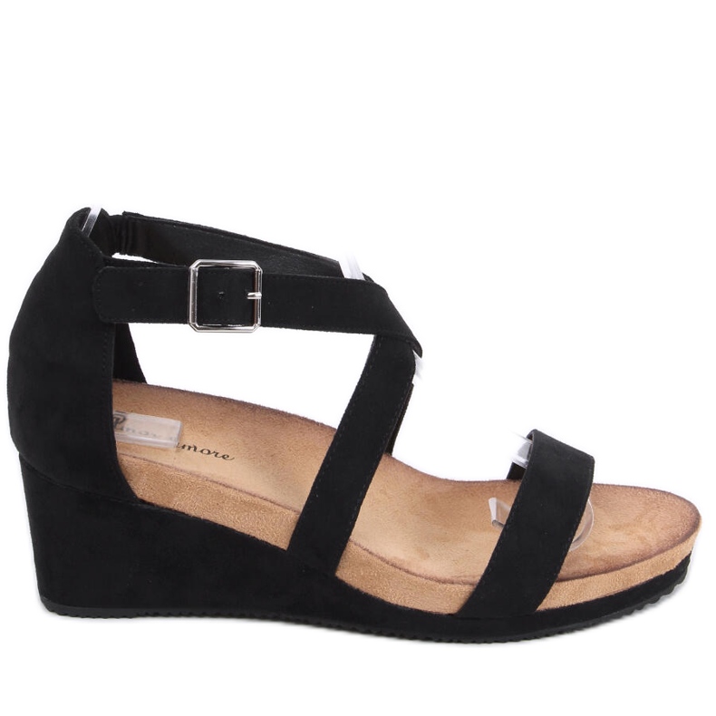 Ék szandál Ashlyn Black fekete