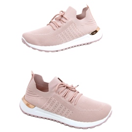 Lars Pink zoknis tornacipő rózsaszín