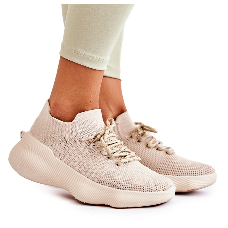 Világos bézs Dalmiro Slip-on női sportcipő