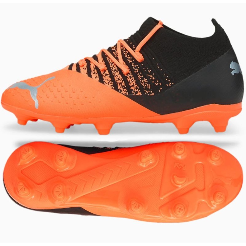 Puma Future Z 3.3 FG / AG Jr 106773 01 futballcipő narancssárga narancs és vörös