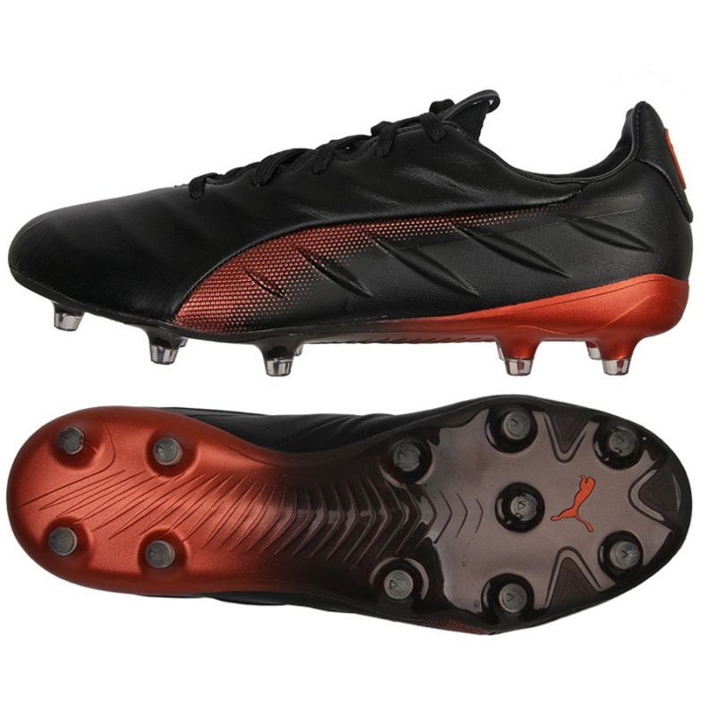 Puma King Platinum 21 FG / AG M 106478 04 futballcipő fekete fekete