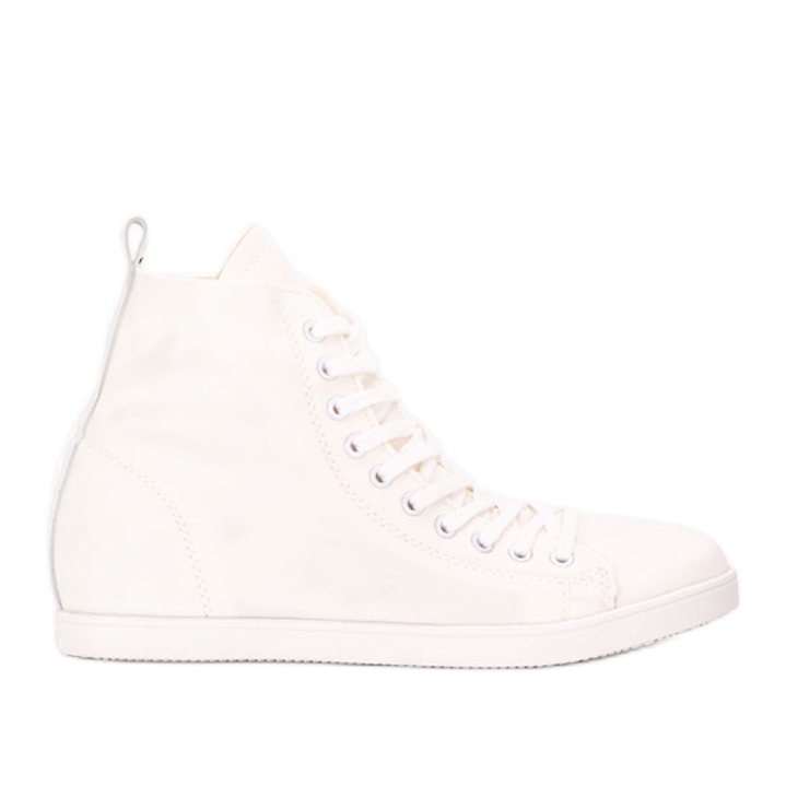 Krémes Karita boka tornacipő fehér ekru