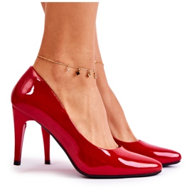 Sergio Leone Klasszikus piros varázslatosan lakkozott szegecsek Sergio Leone Klasszikus piros varázslatosan lakkozott szegecsek