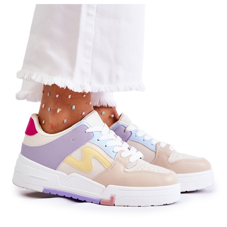 PS1 Női sportcipők Bézs Francis sokszínű