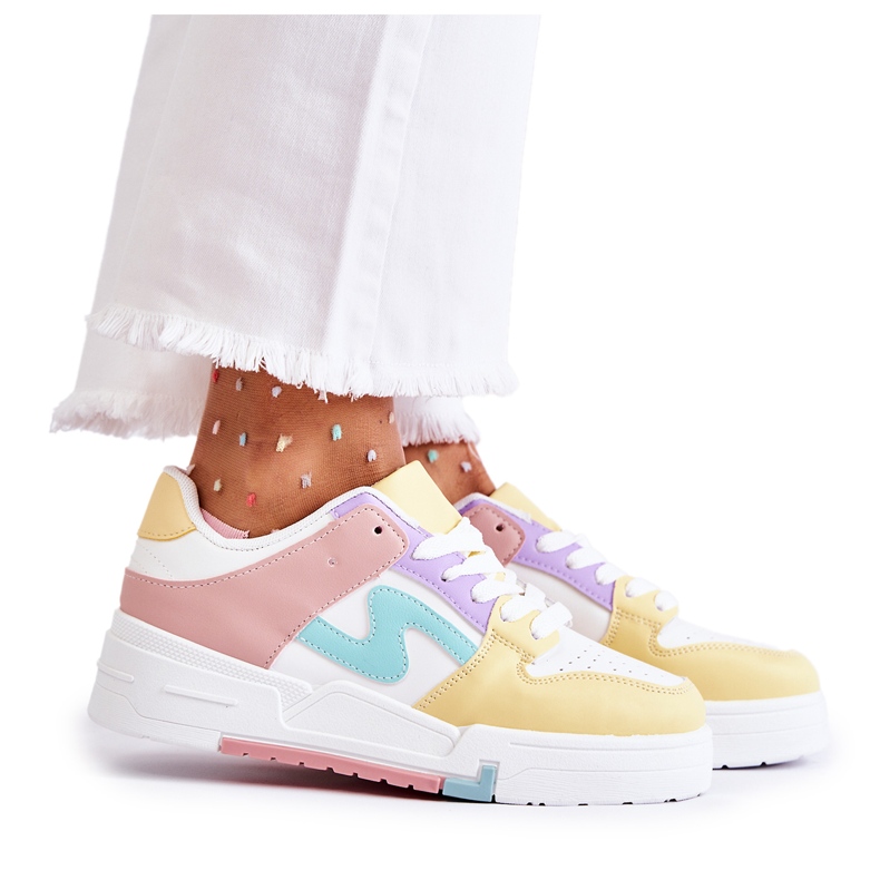 PS1 Női sportcipő, fehér és sárga Francis sokszínű