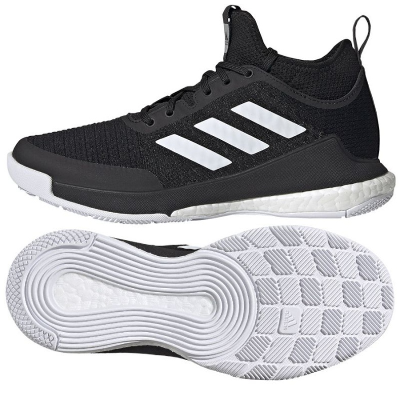 Adidas CrazyFlight Mid W FX1791 röplabda cipő fekete fekete