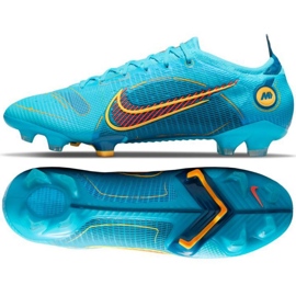 Nike Mercurial Vapor 14 Elite Fg M DJ2837 484-S futballcipő kék kék Nike Mercurial Vapor 14 Elite Fg M DJ2837 484-S futballcipő kék kék