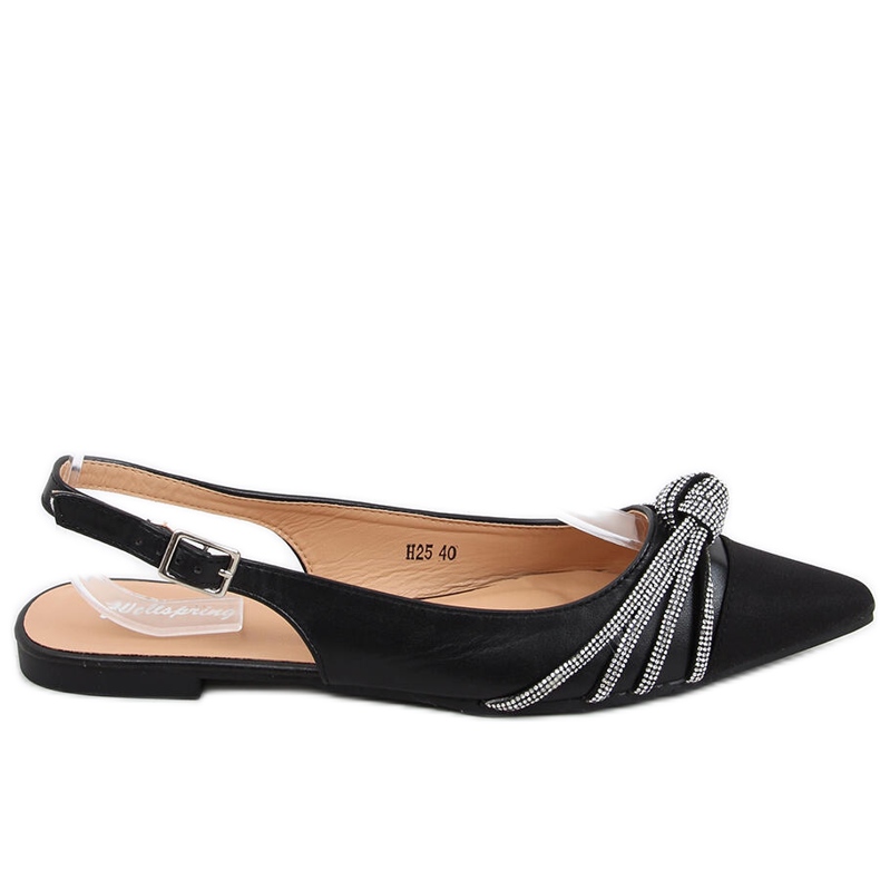 Magas sarkú balerinák Taylor Black chanel számára fekete