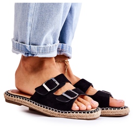 PG1 Klasszikus velúr női papucs fekete Casilda PG1 Klasszikus velúr női papucs fekete Casilda