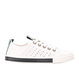 Impi női fekete-fehér tornacipő