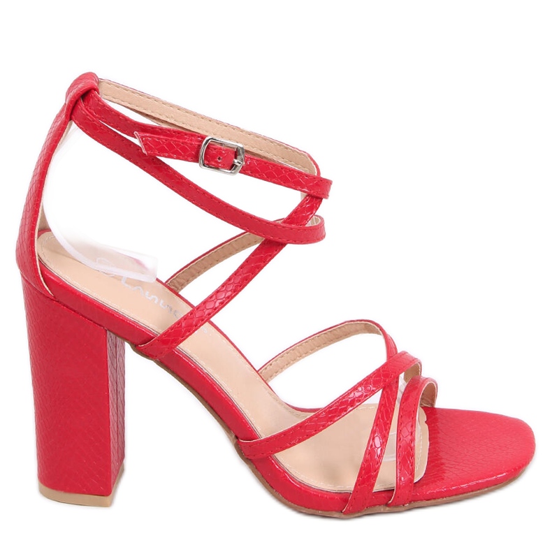 Judith Red sarkú szandál piros