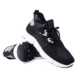 SHELOVET Könnyű sportcipő fekete