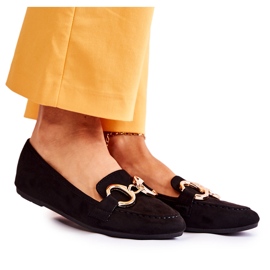 PG1 Női velúr cipők fekete valósággal díszítve PG1 Női velúr cipők fekete valósággal díszítve