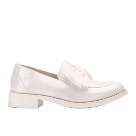 Fehér brogues Bizier masnival Fehér brogues Bizier masnival