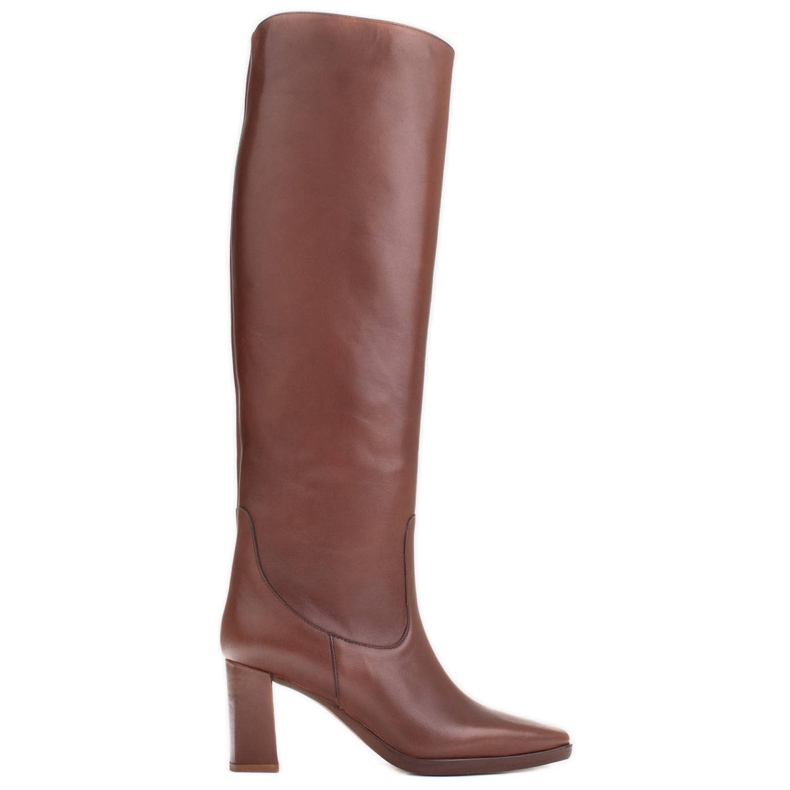 Marco Shoes Klasszikus magas csizma barna