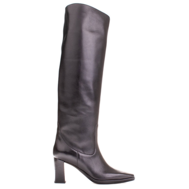 Marco Shoes Klasszikus magas csizma fekete