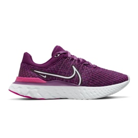 Nike React Infinity Run Flyknit 3 DD3024-500 cipő lila