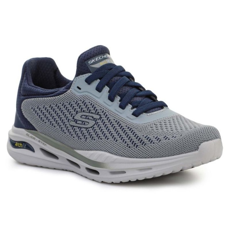 Skechers Arch Fit Orvan Trayver cipő 210434-GYNV kék