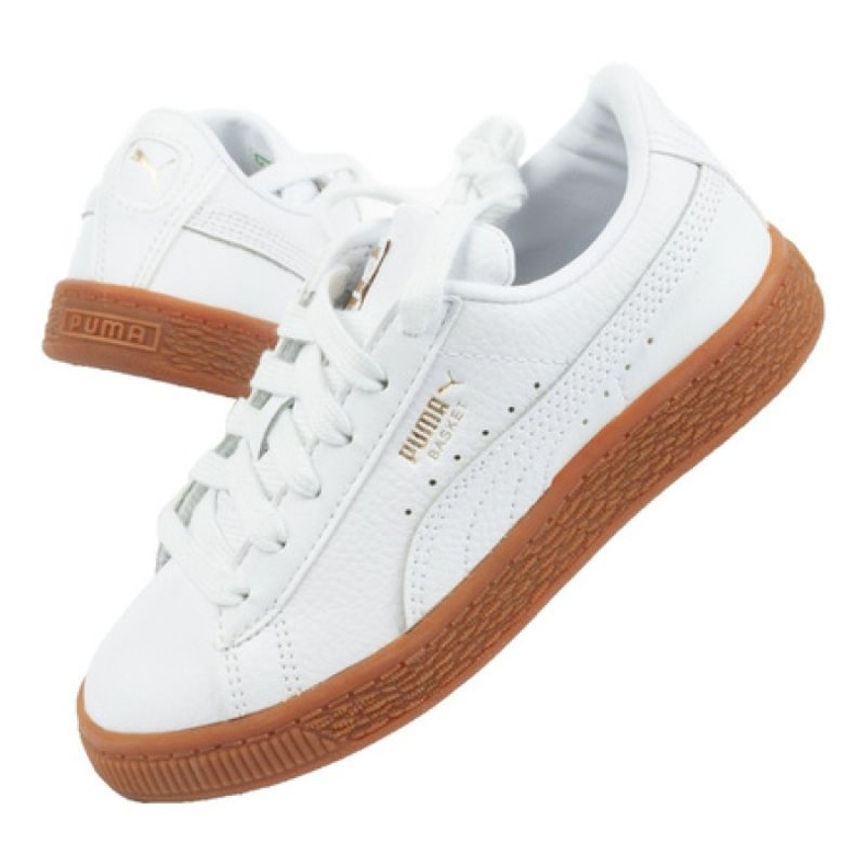Puma Basket Classic Gum Jr 366669 02 fehér Puma Basket Classic Gum Jr 366669 02 fehér