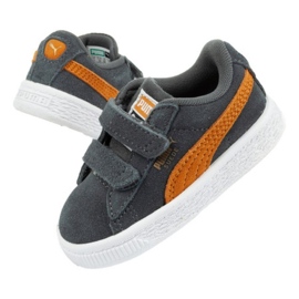 Puma Suede Jr 365077 17 cipő szürke