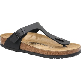 Birkenstock Gizeh 43691 papucs fekete