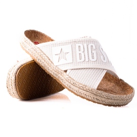 Big Star espadrillák bézs Big Star espadrillák bézs