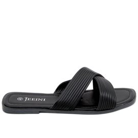 Fuzzy Black női papucs fekete