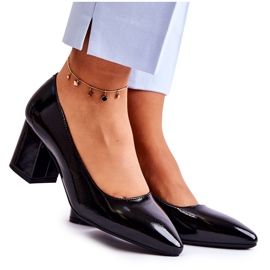 Lakkozott szivattyúk Sergio Leone PB411 Fekete