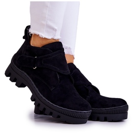 S.Barski Remgate fekete velúr csapdázók cipzárral S.Barski Remgate fekete velúr csapdázók cipzárral