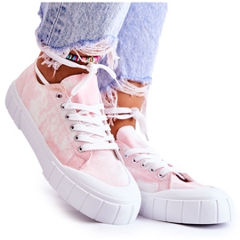 PS1 Női tornacipők a Pink Comes Platformon rózsaszín