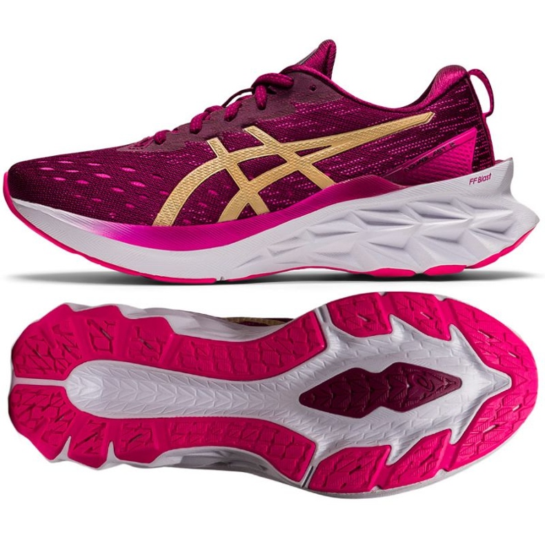 Asics Novablast 2 W 1012B049-600 futócipő ibolya