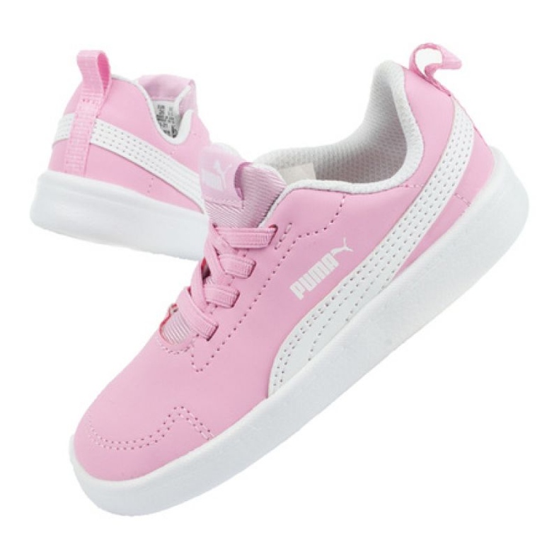 Puma Courtflex Inf 362651 21 rózsaszín
