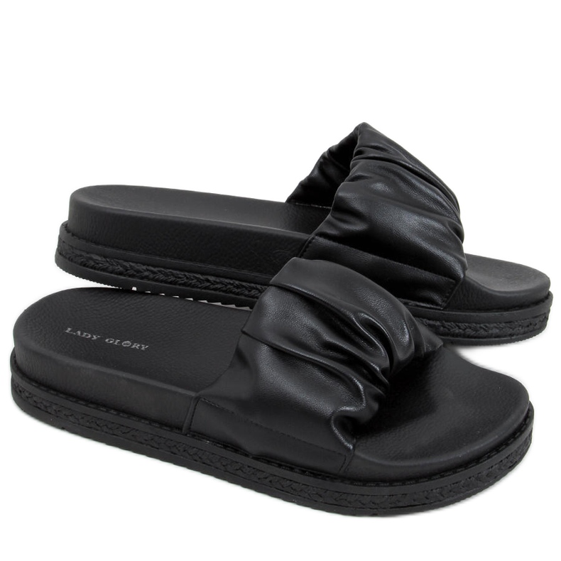 Atissa Fekete női papucs