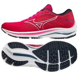 Mizuno Wave Rider 25 J1GD210303 futócipő rózsaszín
