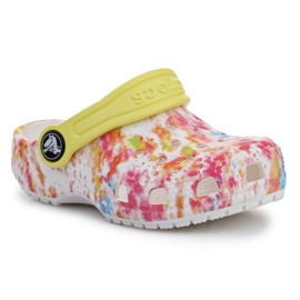 Crocs Classic Tie Dye Graphic Kids Clog T 206994-83B sokszínű