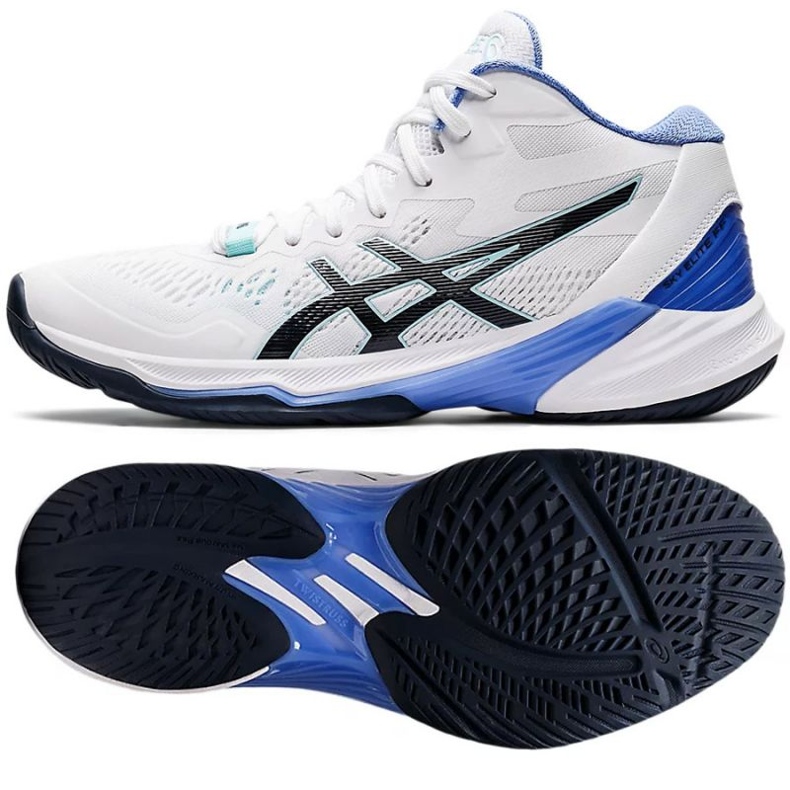 Asics Sky Elite Ff Mt 2 W 1052A054 101 röplabda cipő fehér fehér Asics Sky Elite Ff Mt 2 W 1052A054 101 röplabda cipő fehér fehér