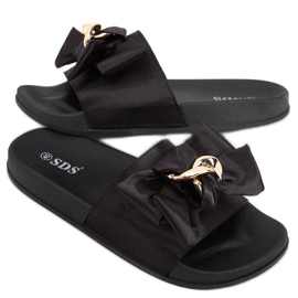 Camelia Fekete női papucs