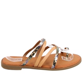 Nigella Beige női papucs bézs