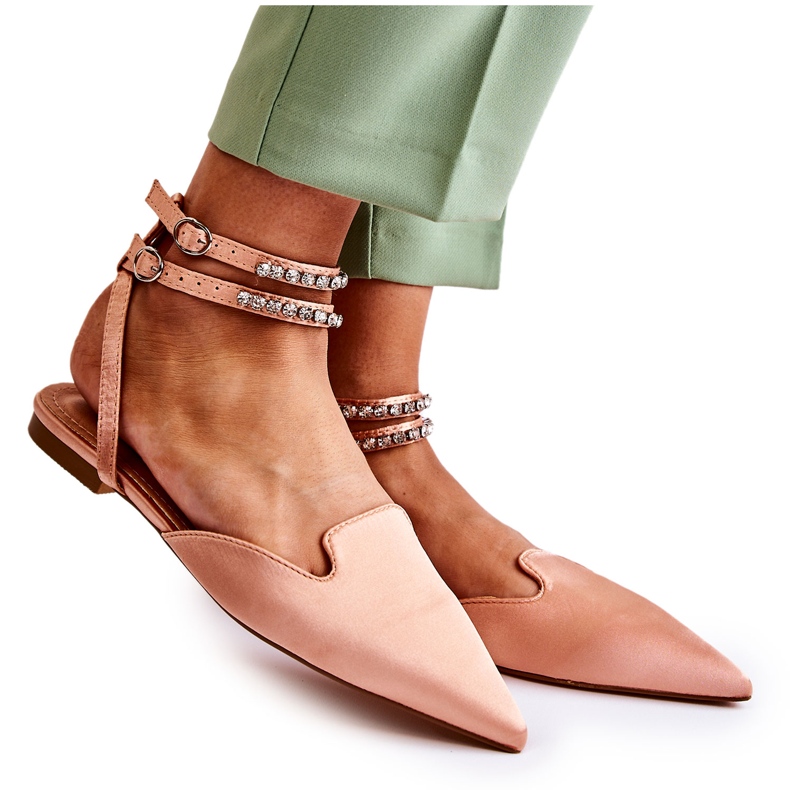 WS1 Rózsaszín orrú női szandál Amisha Spitz