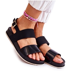 PG1 Gumi Szandál A Fekete Kathia Platformon PG1 Gumi Szandál A Fekete Kathia Platformon