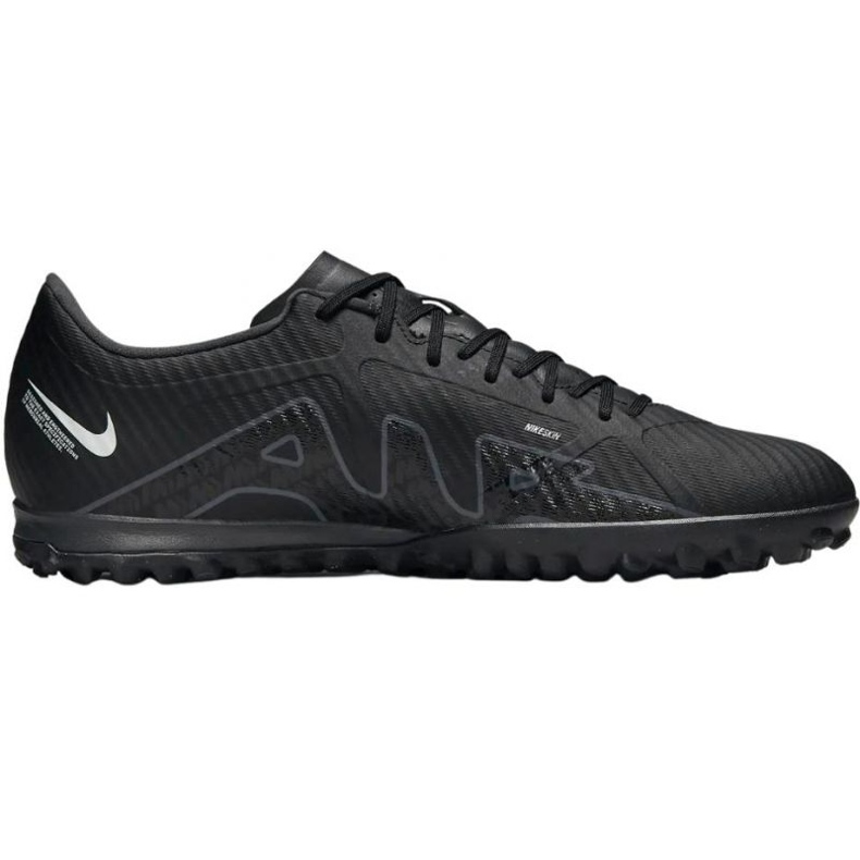 Nike Zoom Mercurial Vapor 15 Academy Tf M DJ5635 001 futballcipő fekete fekete Nike Zoom Mercurial Vapor 15 Academy Tf M DJ5635 001 futballcipő fekete fekete