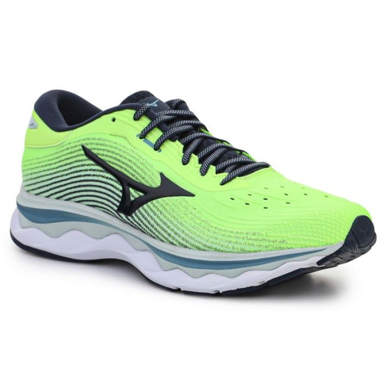 Mizuno Wave Sky 5 J1GC210246 cipő zöld Mizuno Wave Sky 5 J1GC210246 cipő zöld