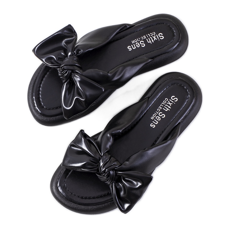 Fekete papucs Roio masnival