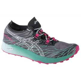 Asics Fujispeed 1012B176-001 cipő fekete szürke