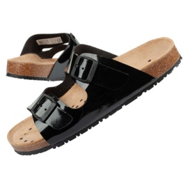 Abeba Sandals Fekete 8088 papucs