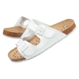 Abeba Sandals White 8087 papucs fehér