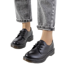 A márka fekete női cipői Doorla