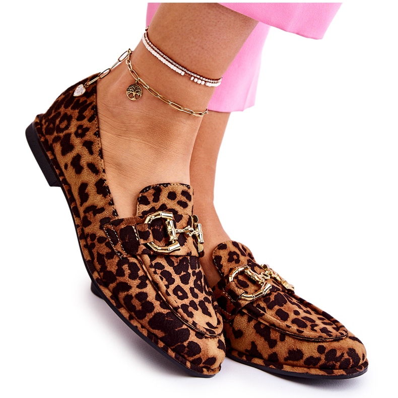 WS1 Női velúr cipők barna és fekete Coriso