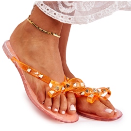 Női gumi papucs narancssárga Monise Női gumi papucs narancssárga Monise