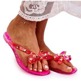Női gumi Flip Flops Pink Monise rózsaszín